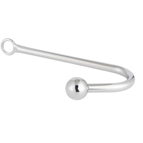 3294 Metal AllNight Sex Anal Smooth Hook Toy 1206